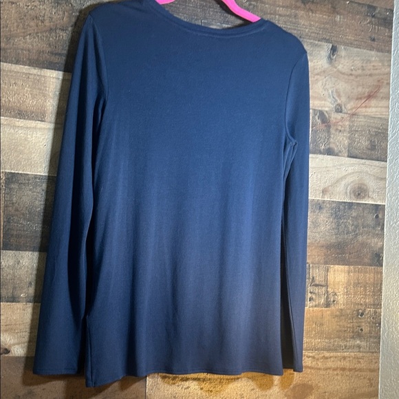 Banana Republic Navy Long Sleeve Women's Top - Picture 5 of 7